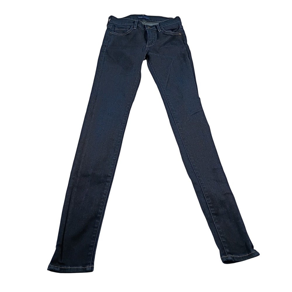 Levi's Made & Crafted Skinny Jeans Womens 24x32 Indigo Blue Stretch